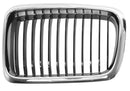 BMW E38 7-Series Hood Grill W/ Black Slats By Uro 51138231593 or 51138231594 (09/1998-2001) Body Electrical & Mechanical Uro Parts 740i 09/1998-2001 Drivers Side