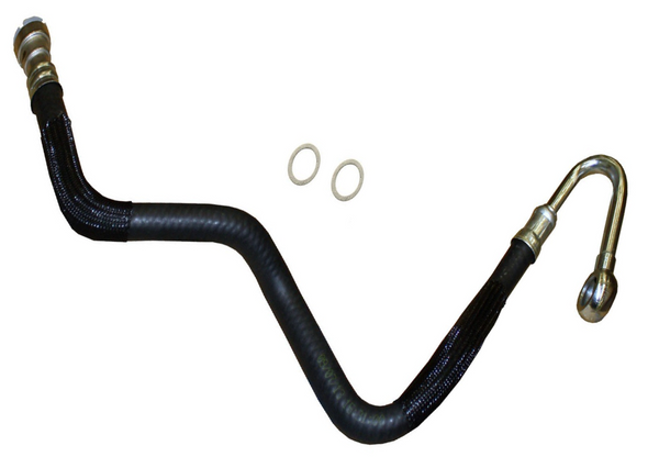 BMW X5 Power Steering Hose Rack To Cooling Coil 32416764026 Rein