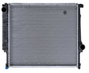 BMW E36 3-Series Engine Cooling Radiator Behr OEM 17111723784 Engine Cooling Behr 323i & 323is E36 1998-1999