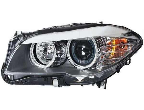 BMW F10 5-Series Bi-Xenon Headlight Assembly OEM 63117343905 or 63117343906 (2014-2016) Hella