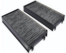 BMW E70 X5 Charcoal Cabin Air Filter Set OEM 64119248294 Filters & Maintenance Mahle X5 3.0si 2007-2008