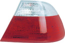 BMW E46 3-Series Tail Light W/ White Turn Signal Fender Mounted By Eagle 63218383825 or 63218383826 Body Electrical & Mechanical Eagle Eyes 325ci 2001-02/2003 Rear Drivers Side