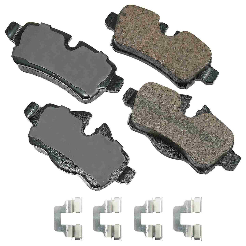 Mini Cooper Rear Brake Pads By Akebono 34216778327 or 34216794059 Akebono