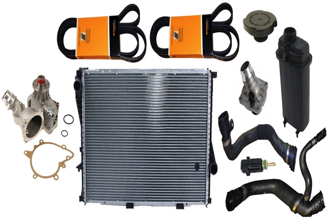 BMW E38 7-Series Cooling System Rebuild Kit (09/1998-2001) OEMBIMMERPARTS KIT