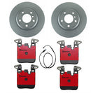 BMW F30 3-Series Rear Brake Kit W/ Ceramic Pads & Sensor (Models With Sport Brakes) Brake Parts OEMBIMMERPARTS KIT 320i 2013-2015