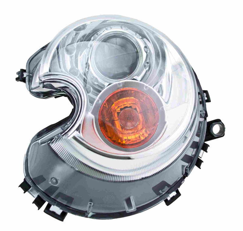 Mini Cooper Bi-Xenon Headlight W/ Yellow Turn Signal OEM 63127270023 or 63127270024 Magneti Marelli