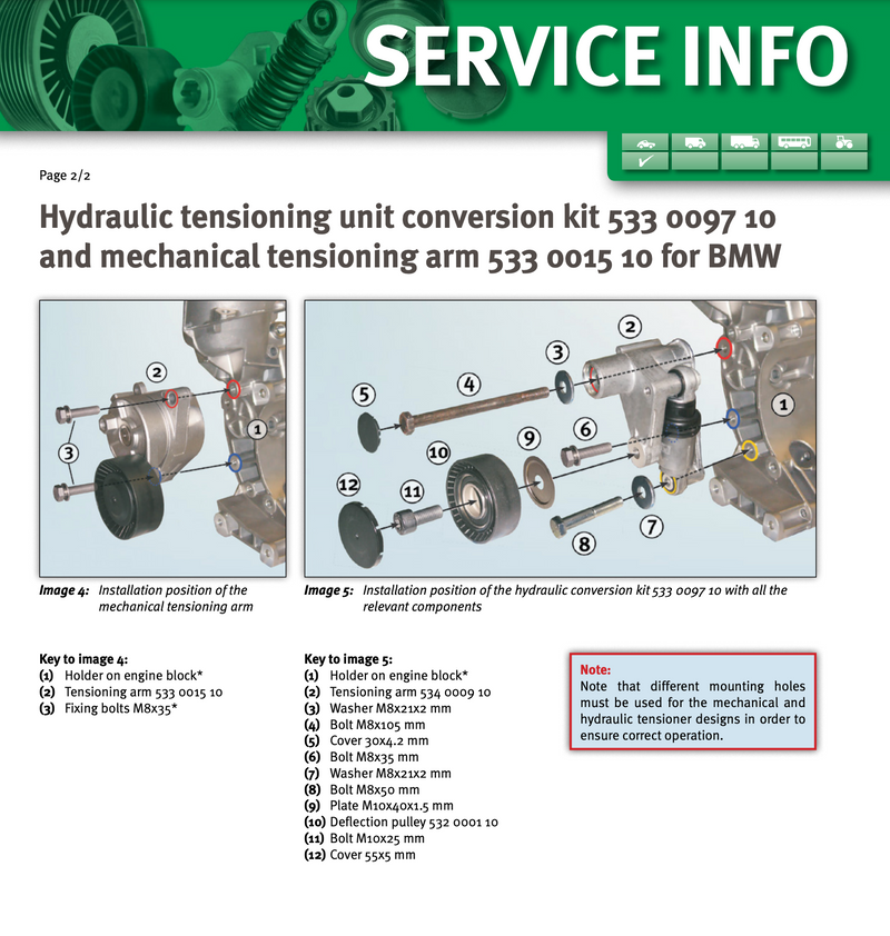 BMW X5 Belt Tensioner Kit Upgrade