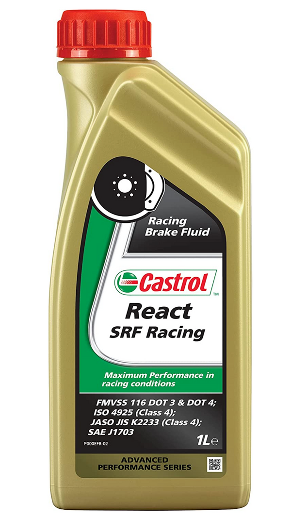 Castrol React SRF Racing Brake Fluid 12512 (1 Liter) Castrol
